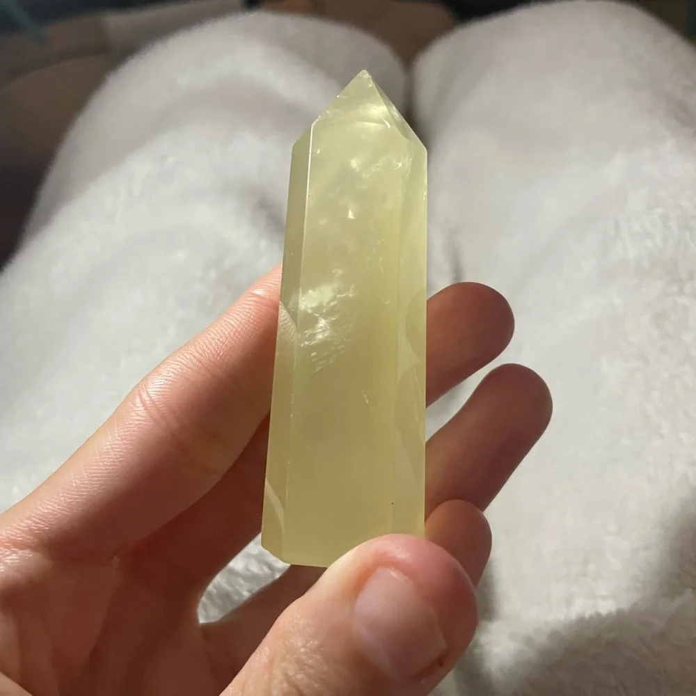 Natural Citrine Crystal Point Tower - Picture 4 of 7